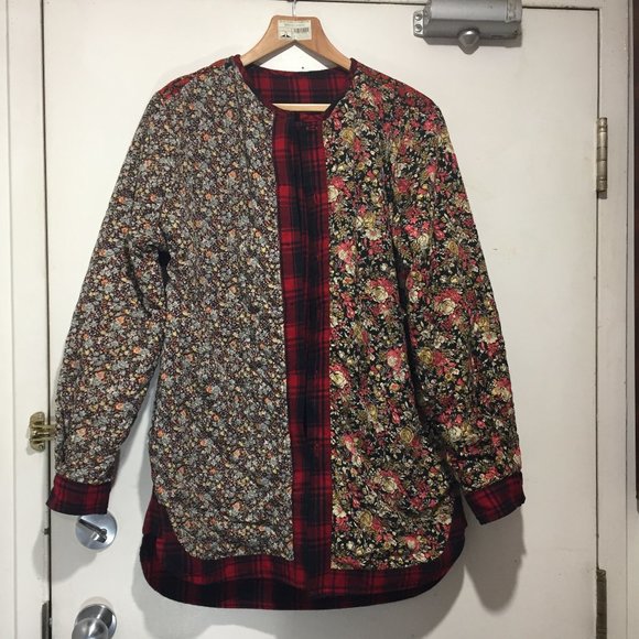 DIESEL LIGHTWEIGHT PLAID JACKETS SIZE L - Picture 4 of 8